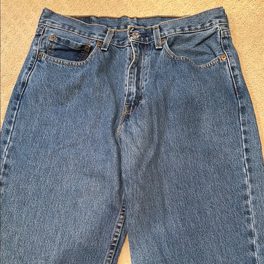 Levi Vintage Classic Blue Denim Jeans